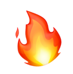 emoji foguinho